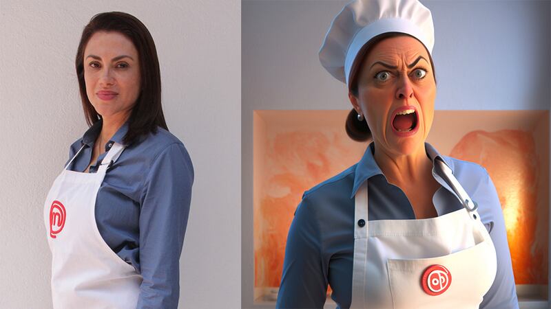 Alexandra Páez de MasterChef Ecuador según la Inteligencia Artificial