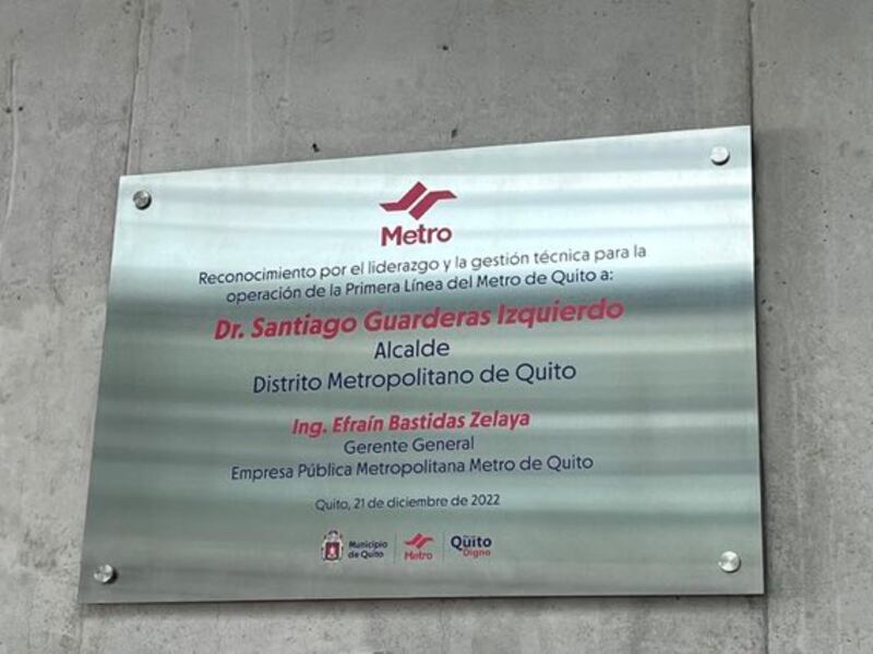 Placa de reconocimiento