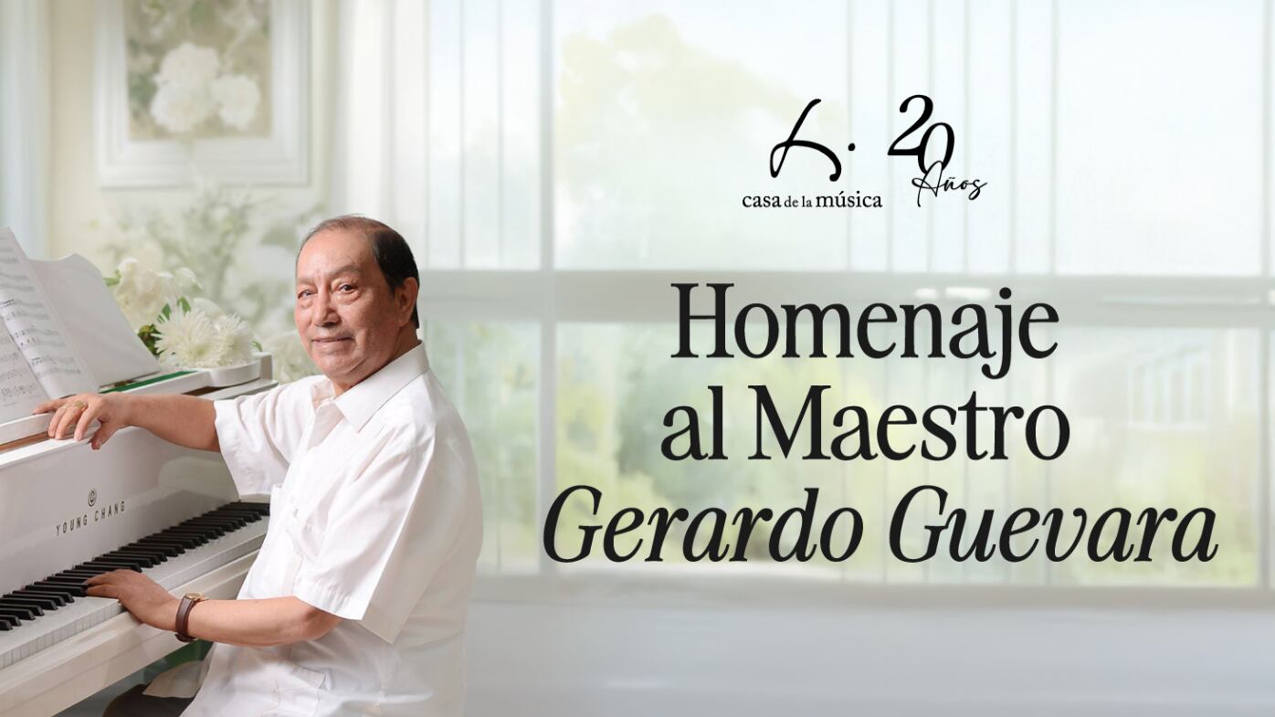 Homenaje al Maestro Gerardo Guevara en Casa de la Música