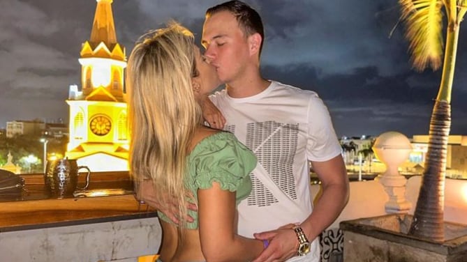 Mafer Pérez y Robert Vélez