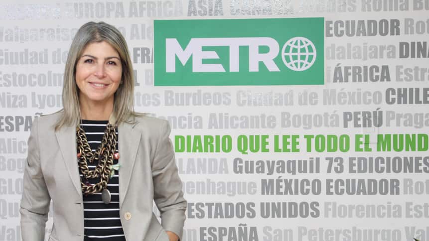 Ana Vernaza, Gerente General de Electrolux para la Región Andina (Ecuador, Colombia y Perú).