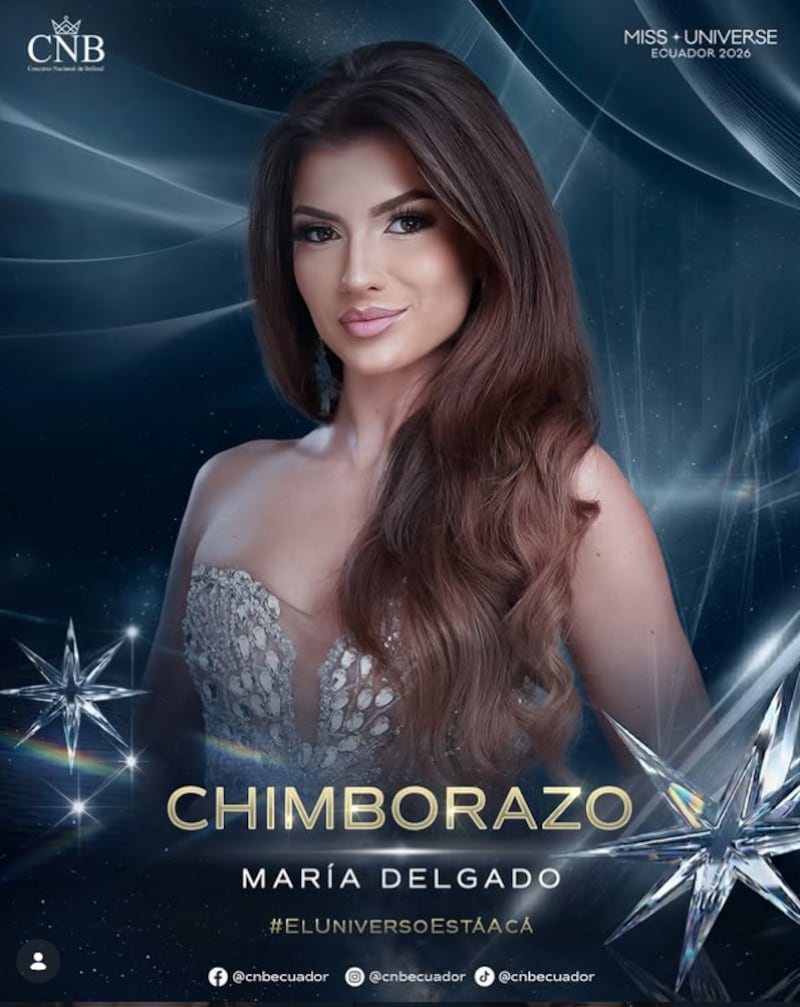 María Delgado - Srta. Chimborazo