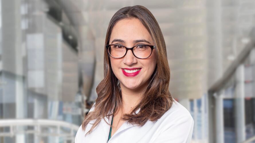 Danitza Cimera, Geriatra del Hospital Metropolitano