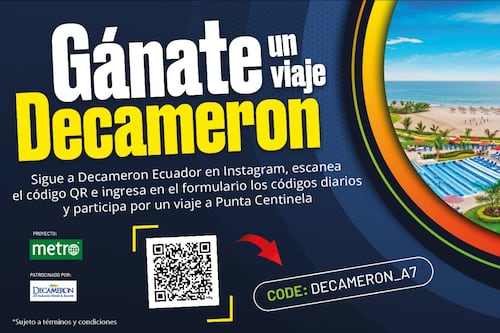 Encuentra tus Medallas Decameron y gana un viaje para dos personas a Punta Centinela