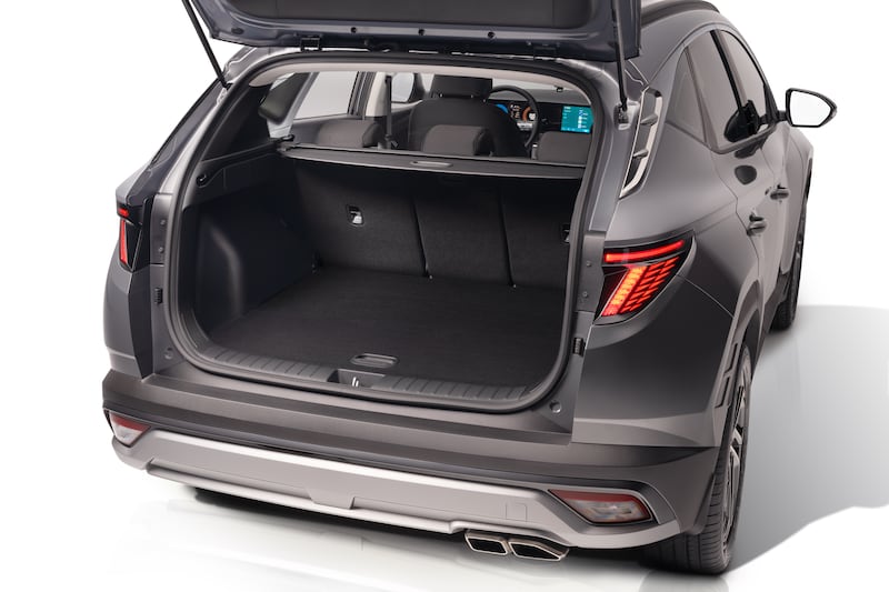 Hyundai Tucson: capacidad de carga de 620 litros