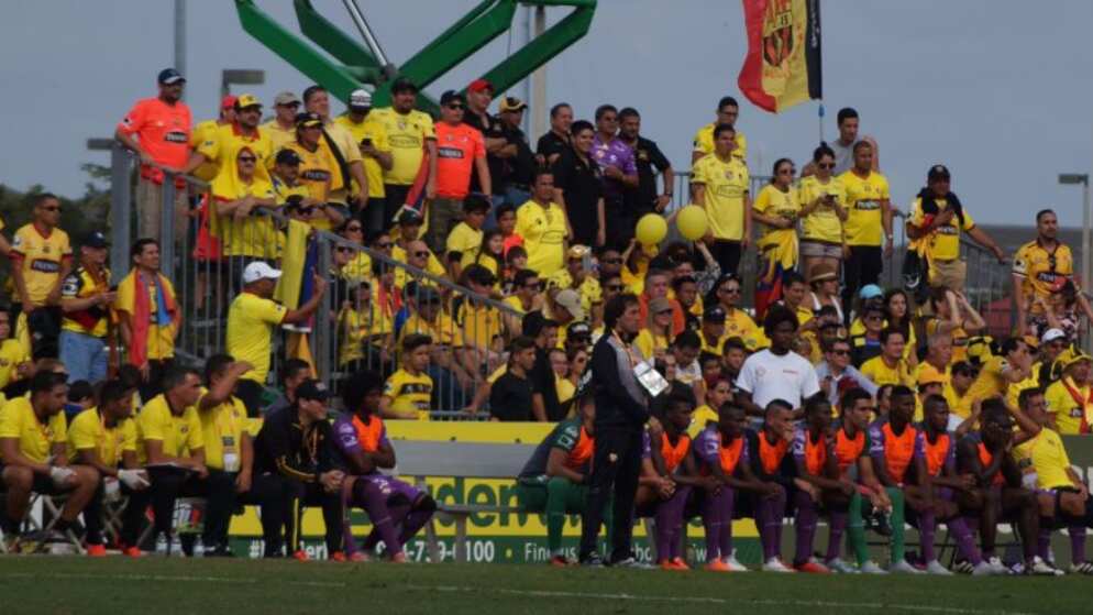 Barcelona SC cayó 1-2 ante el Vasco Da Gama en la Florida Cup 2017/Twitter @BarcelonaSCweb