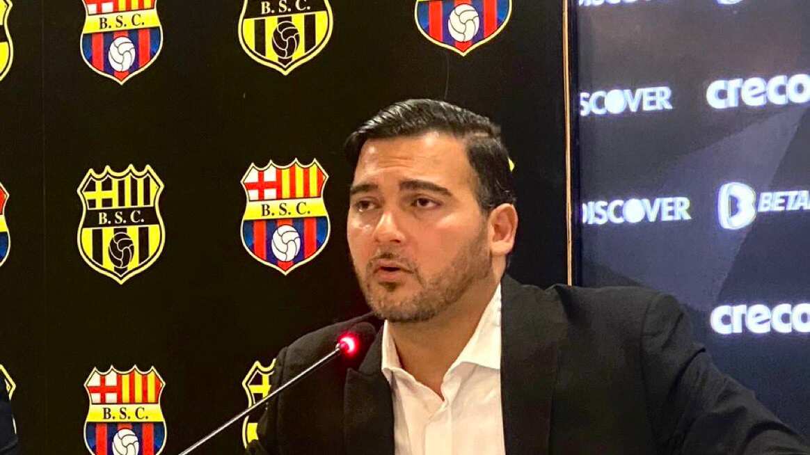 Antonio Álvarez, presidente de Barcelona SC