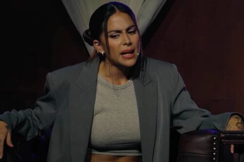 Incidente hizo sufrir a Greeicy Rendón algunos minutos en su show en el Movistar Arena: ¿cómo está la cantante?