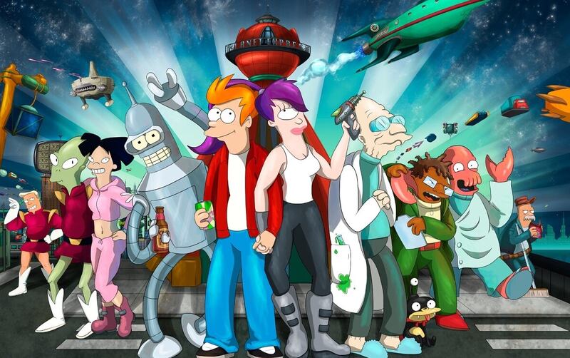 Así se ven los personajes de Futurama gracias a la Inteligencia Artificial