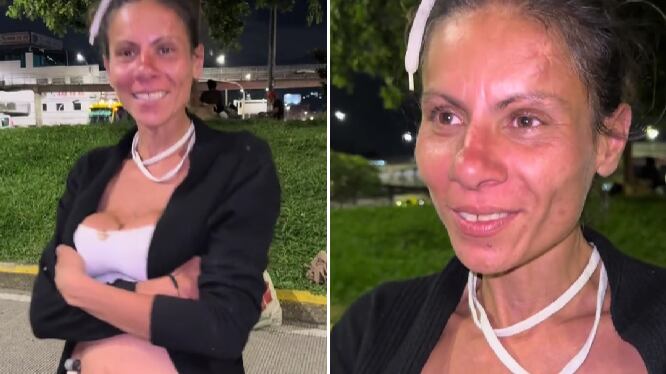 Exmodelo de Stock Models Ingrid Karina habitante calle Medellín