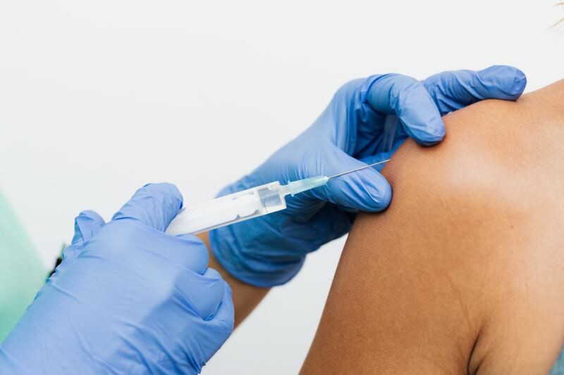 Vacuna contra la polio, el sarampión y la rubeola