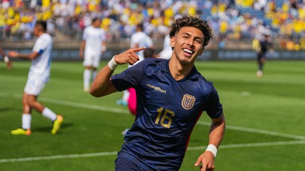 Jeremy Sarmiento con la Selección de Ecuador - La Tri