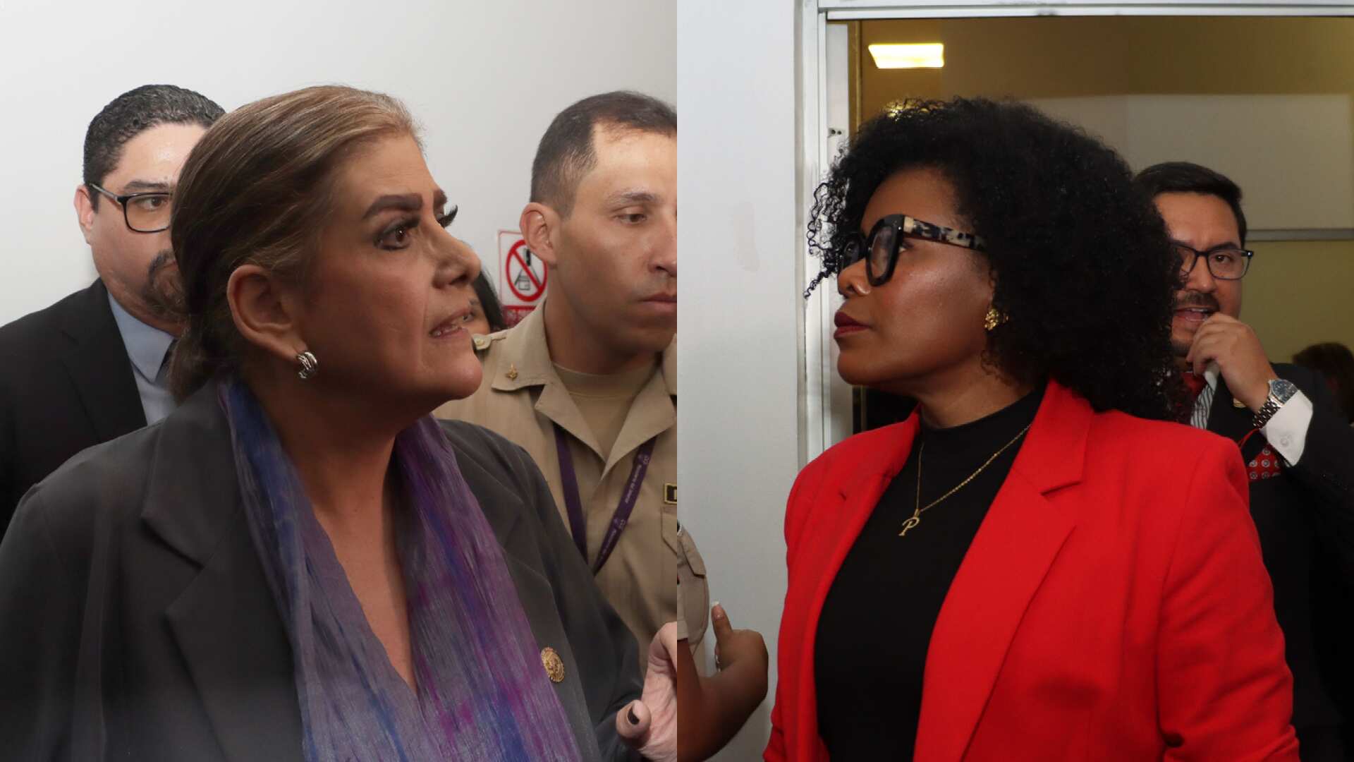 Cruce de palabras entre Mónica Palencia y Paola Cabezas en la Asamblea Nacional