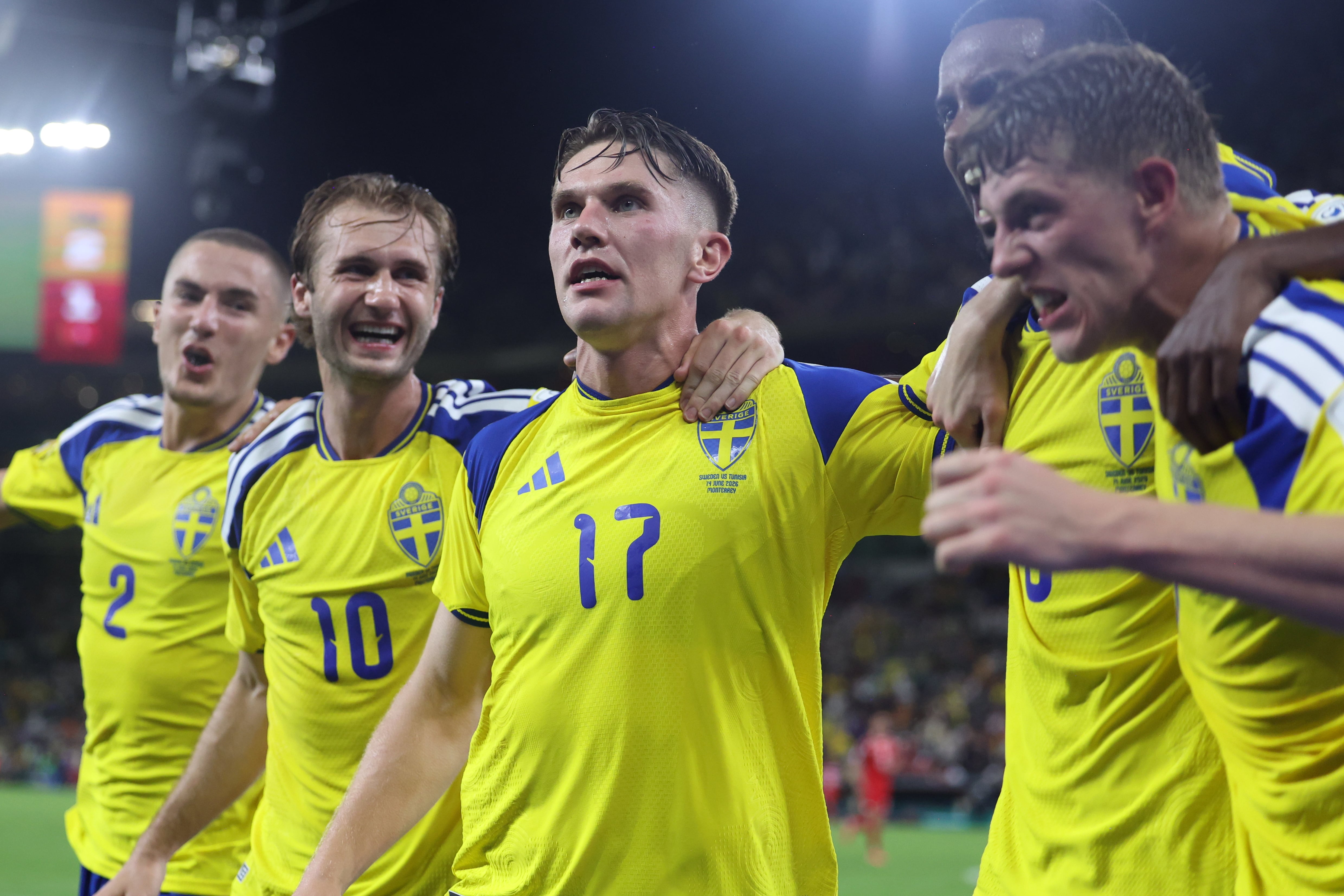Suecia golpea primero: aplastó a Túnez en un partidazo y deja uno de los mejores goles del Mundial