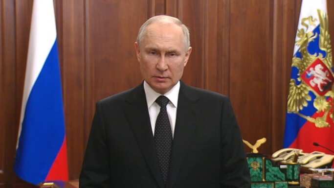 El presidente de Rusia respondió al intento de Golpe de Estado del grupo Wagner, al que consideró una traición.