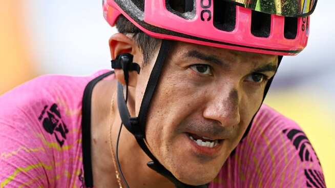 Richard Carapaz es el nuevo Rey de la Montaña