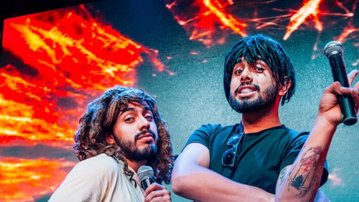 Nexar Gómez y Michael Steve