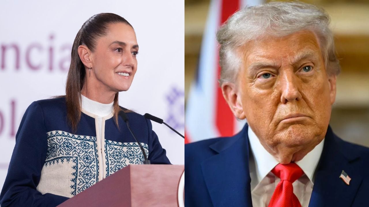 Sheinbaum y Trump