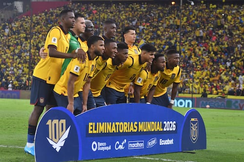 La alineación titular de Ecuador para enfrentar a México en el Estadio Akron