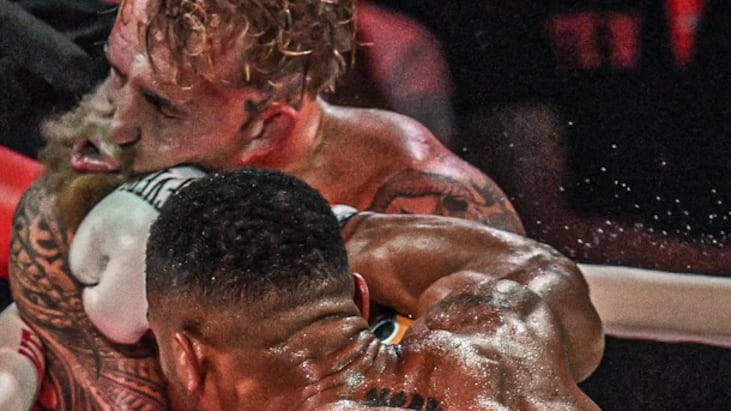 Así quedó Jake Paul después de su fractura de mandíbula
