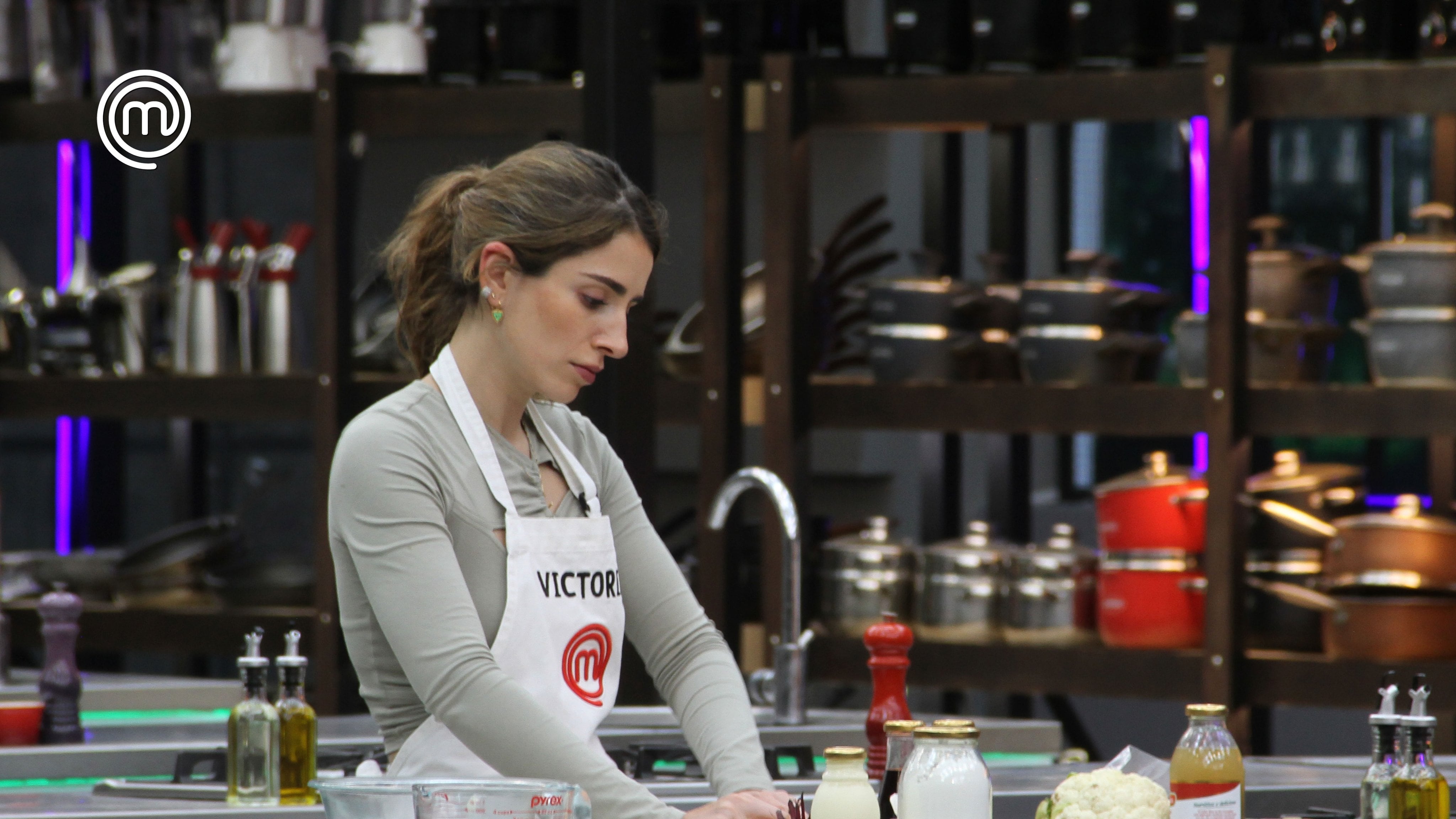 Victoria en el Top 5 de MasterChef Ecuador (Foto: Twitter @teleamazonasec)