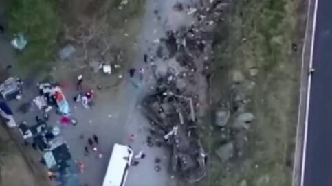 Accidente de ecuatorianos en Panamá