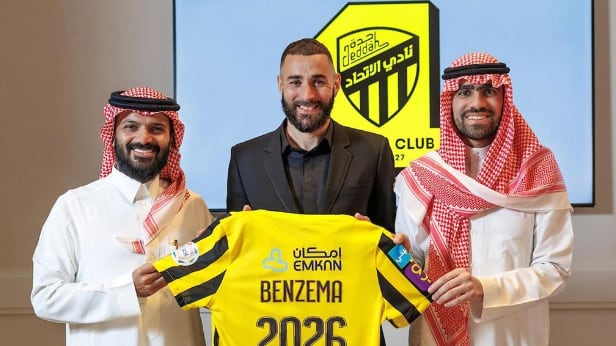 Karim Benzemá, es el nuevo jugador del Ittihad Club, de la Liga de Arabia Saudita