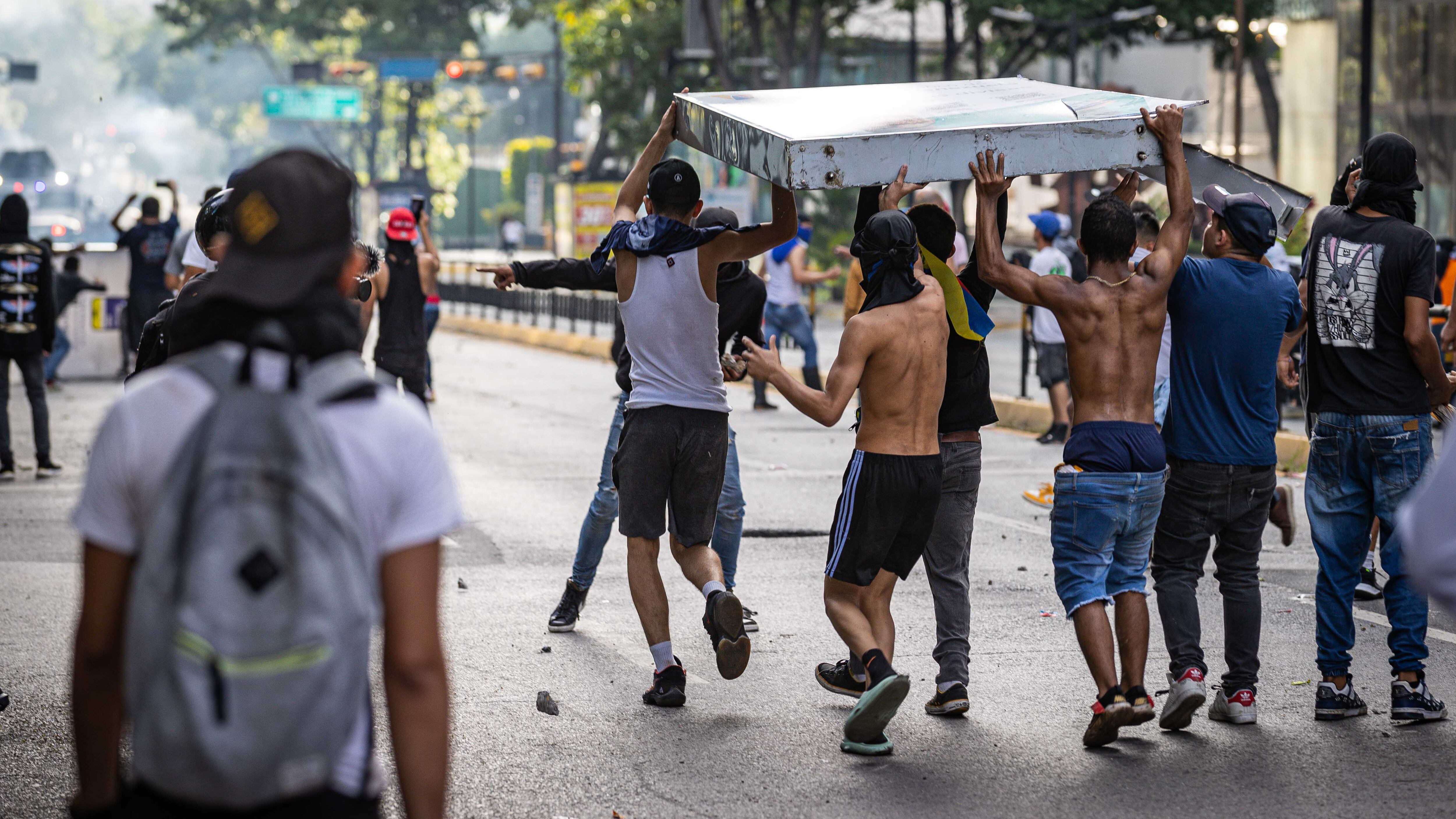 Protestas en Caracas