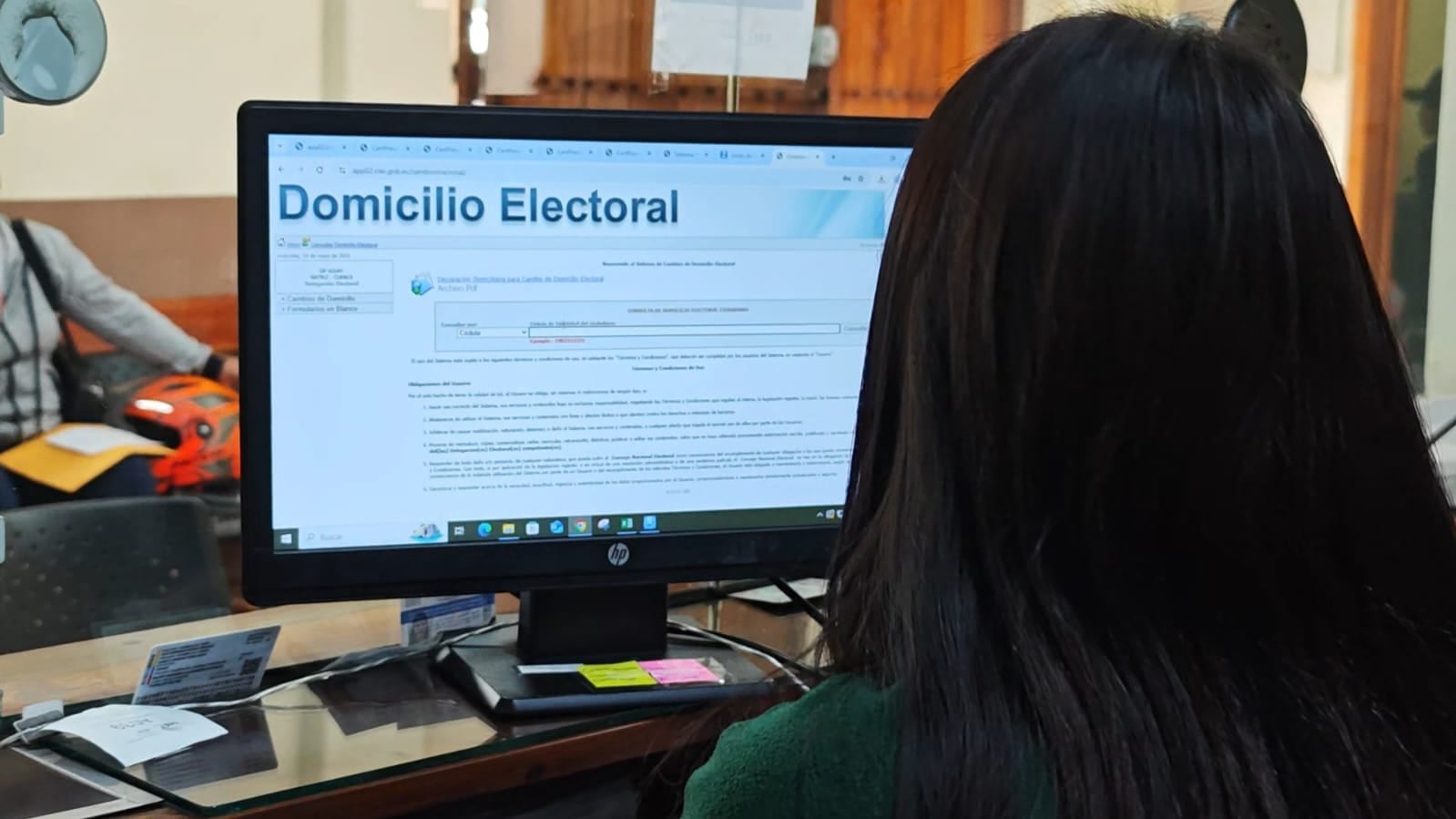 Cambio domicilio electoral Azuay