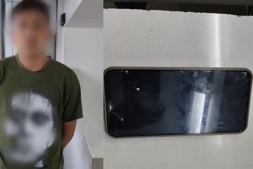 Detienen a sujeto tras robar a mujer bajo amenazas y palabras soeces en las afueras de su domicilio en el norte de Quito