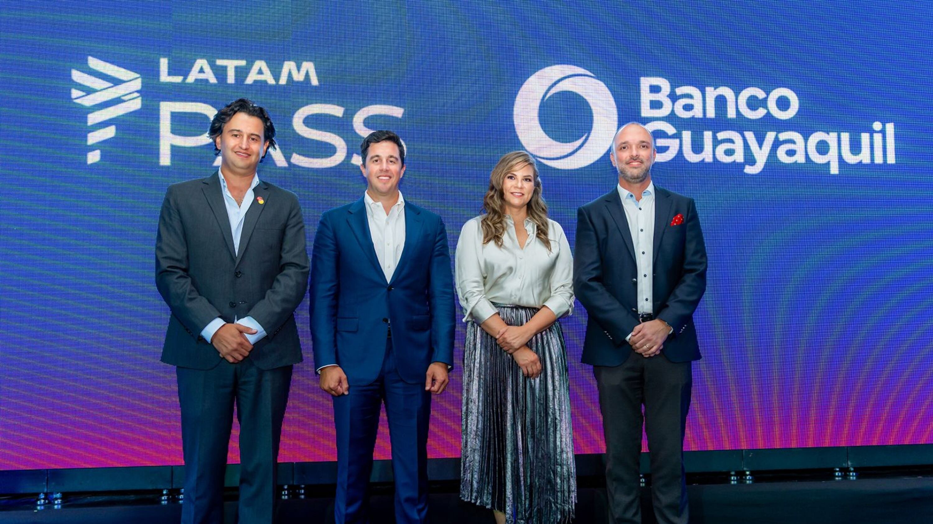 LATAM Airlines Ecuador y Banco Guayaquil lanzan nueva tarjeta de crédito LATAM Pass - Foto: Boletín de Prensa
