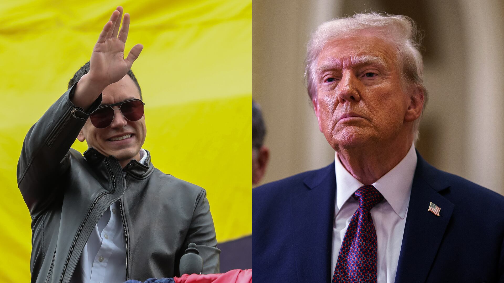 Presidente Daniel Noboa viajará a Estados Unidos para el acto de investidura de su homólogo Donald Trump