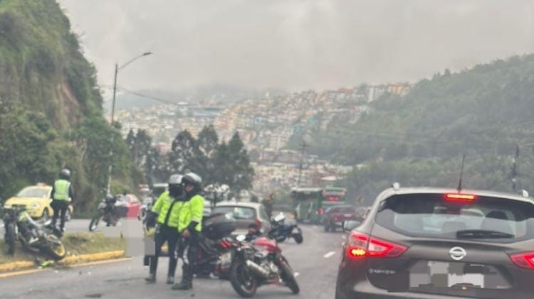 Un fallecido en siniestro de tránsito en la Autopista General Rumiñahui