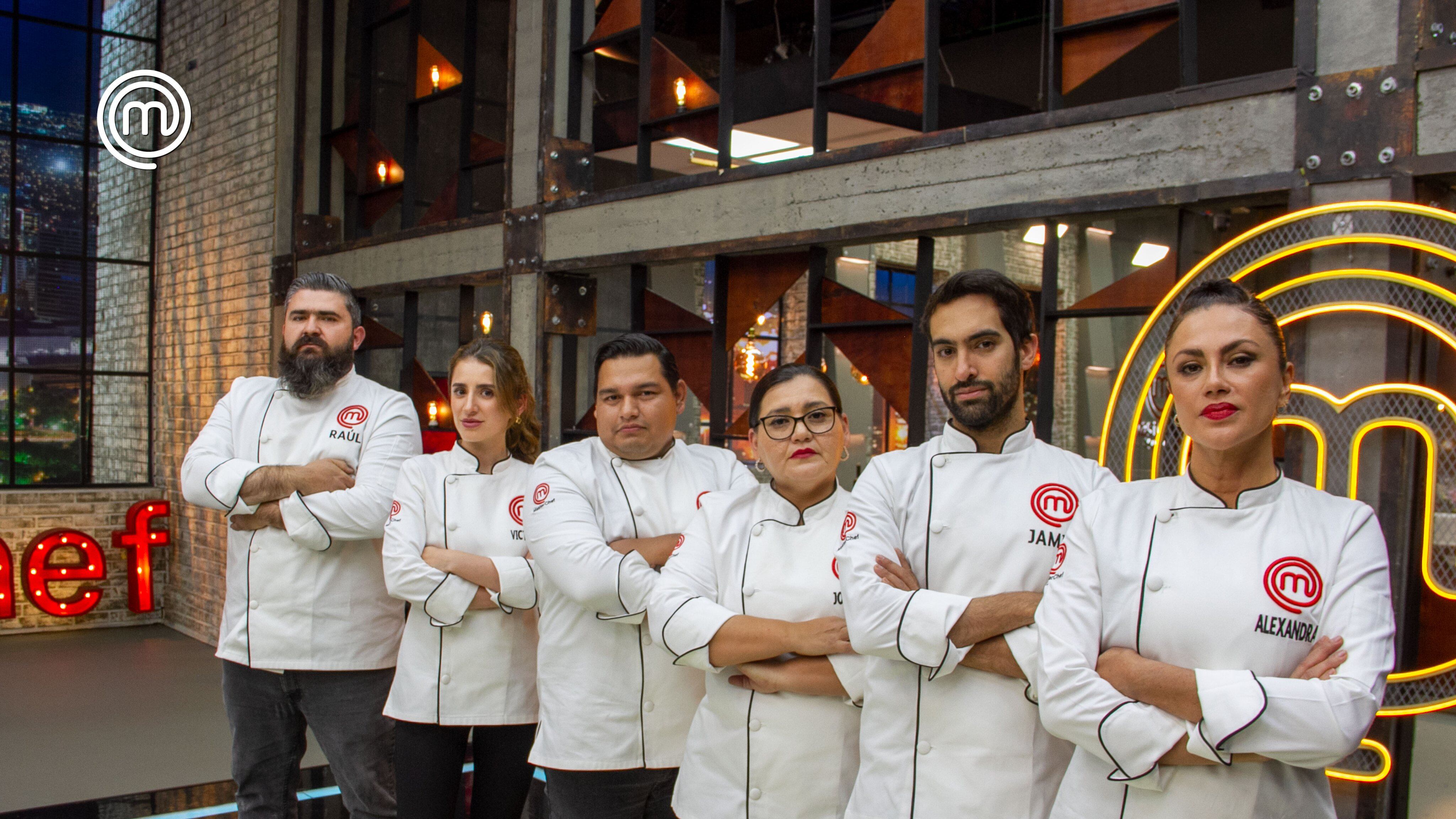 El Top 6 de MasterChef Ecuador (Foto: Twitter @teleamazonasec)