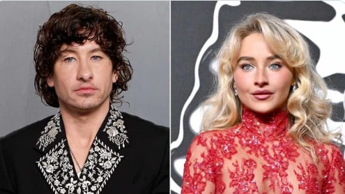 Barry Keoghan y Sabrina Carpenter.