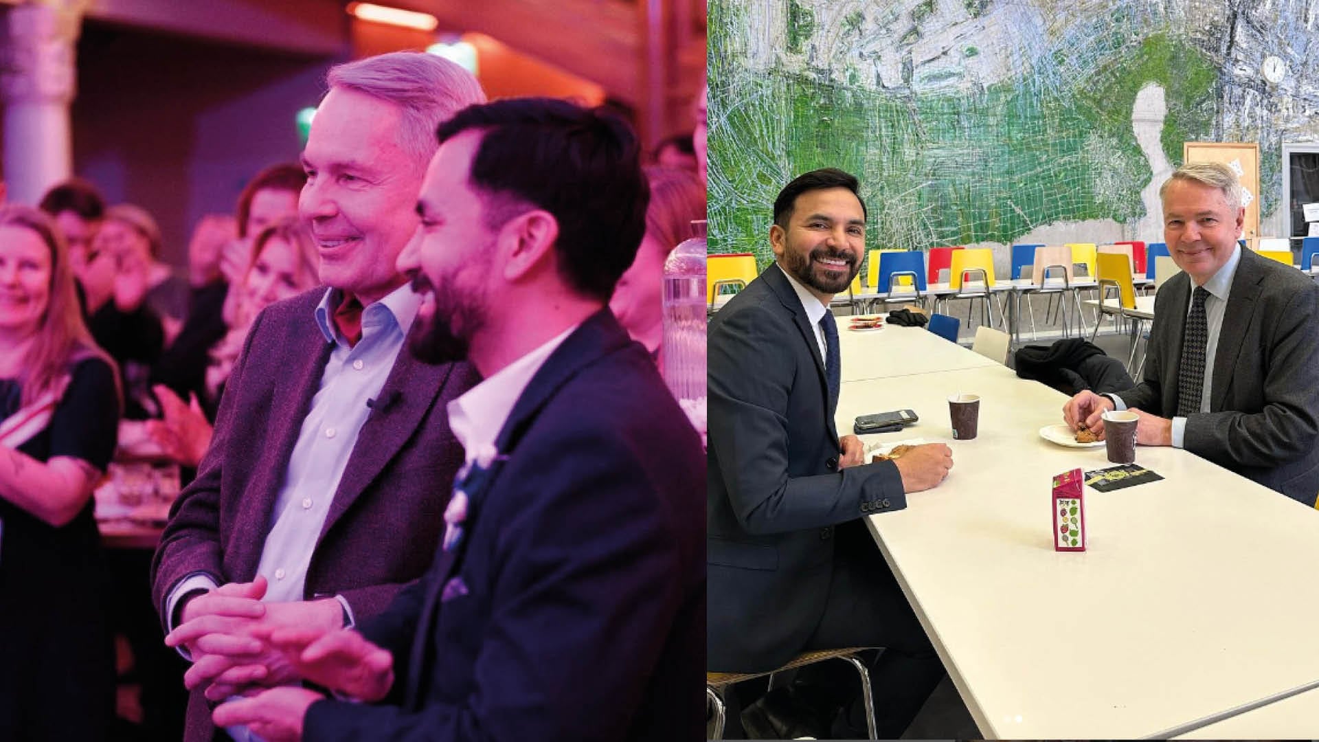Un ecuatoriano podría convertirse en el primer esposo presidencial de Finlandia