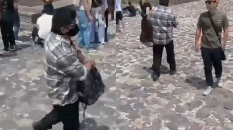 tirador Teotihuacán