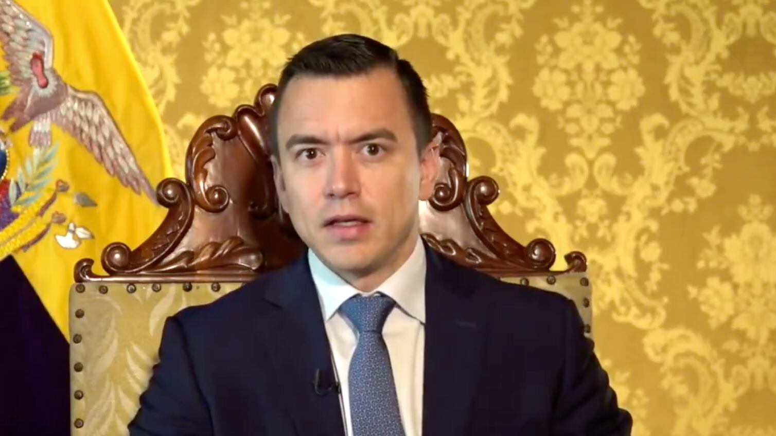 Daniel Noboa informa sobre las preocupantes cifras de la económicas con las que recibe el país.