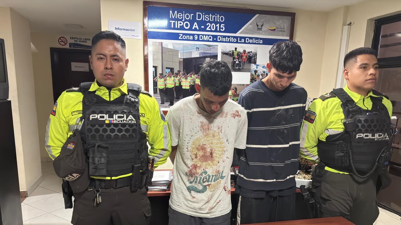 Frustran robo a taxista al norte de Quito.