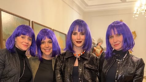 Lavinia Valbonesi disfrutó del concierto de Shakira