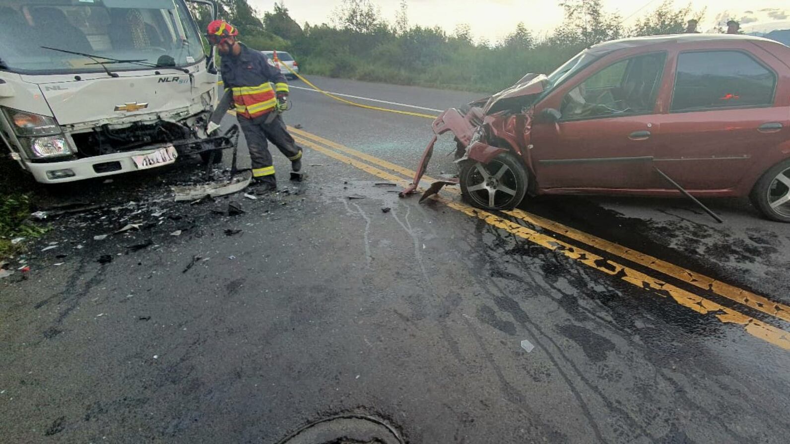 Accidente de tránsito en Quito