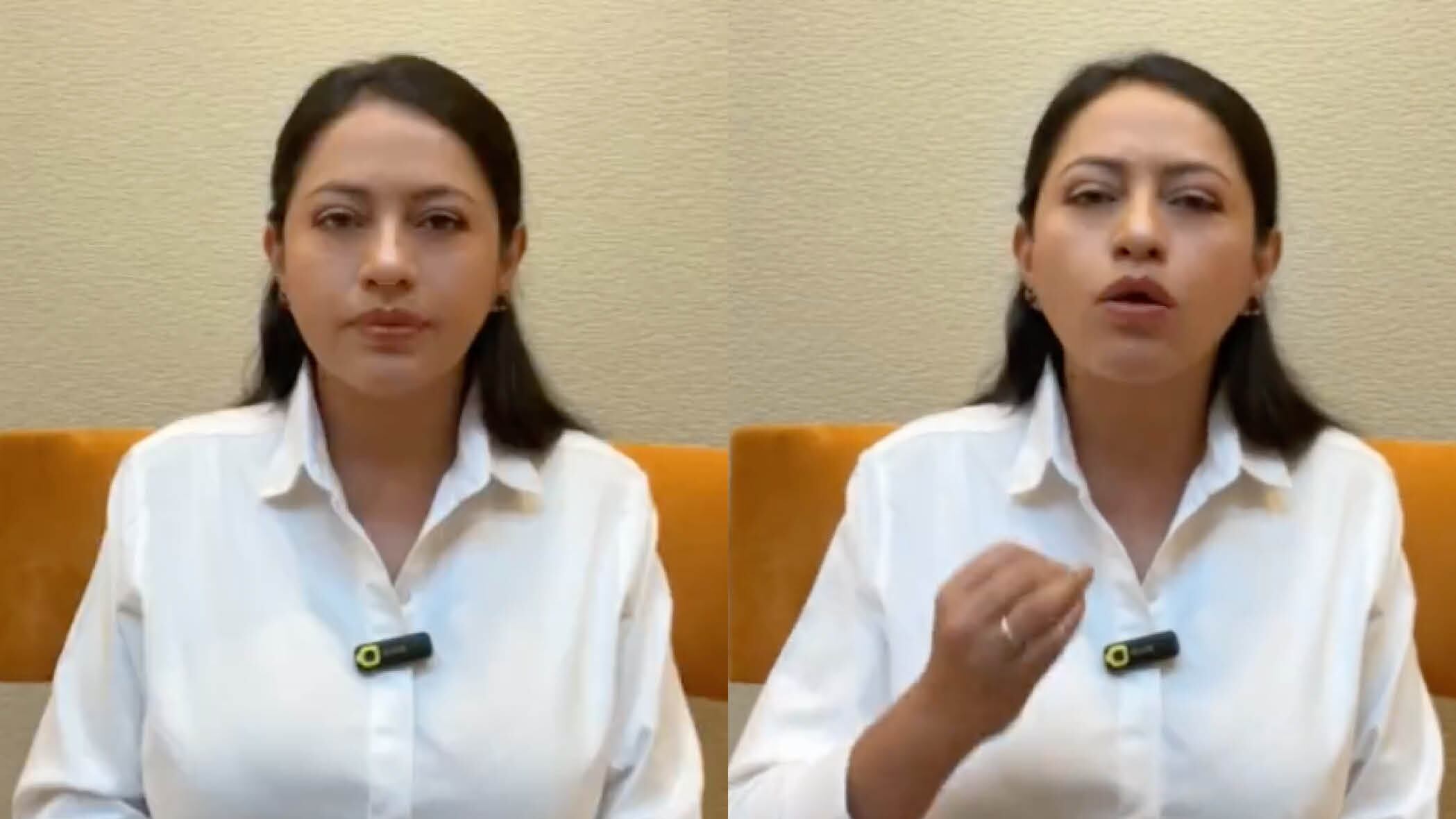 Paola Pabón se pronunció ante los hechos ocurridos en los últimos días.