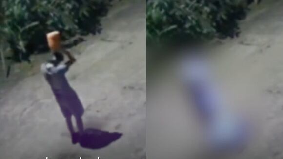 Impactante hecho en Brasil: un hombre intenta prenderse fuego tras terminar su relación.