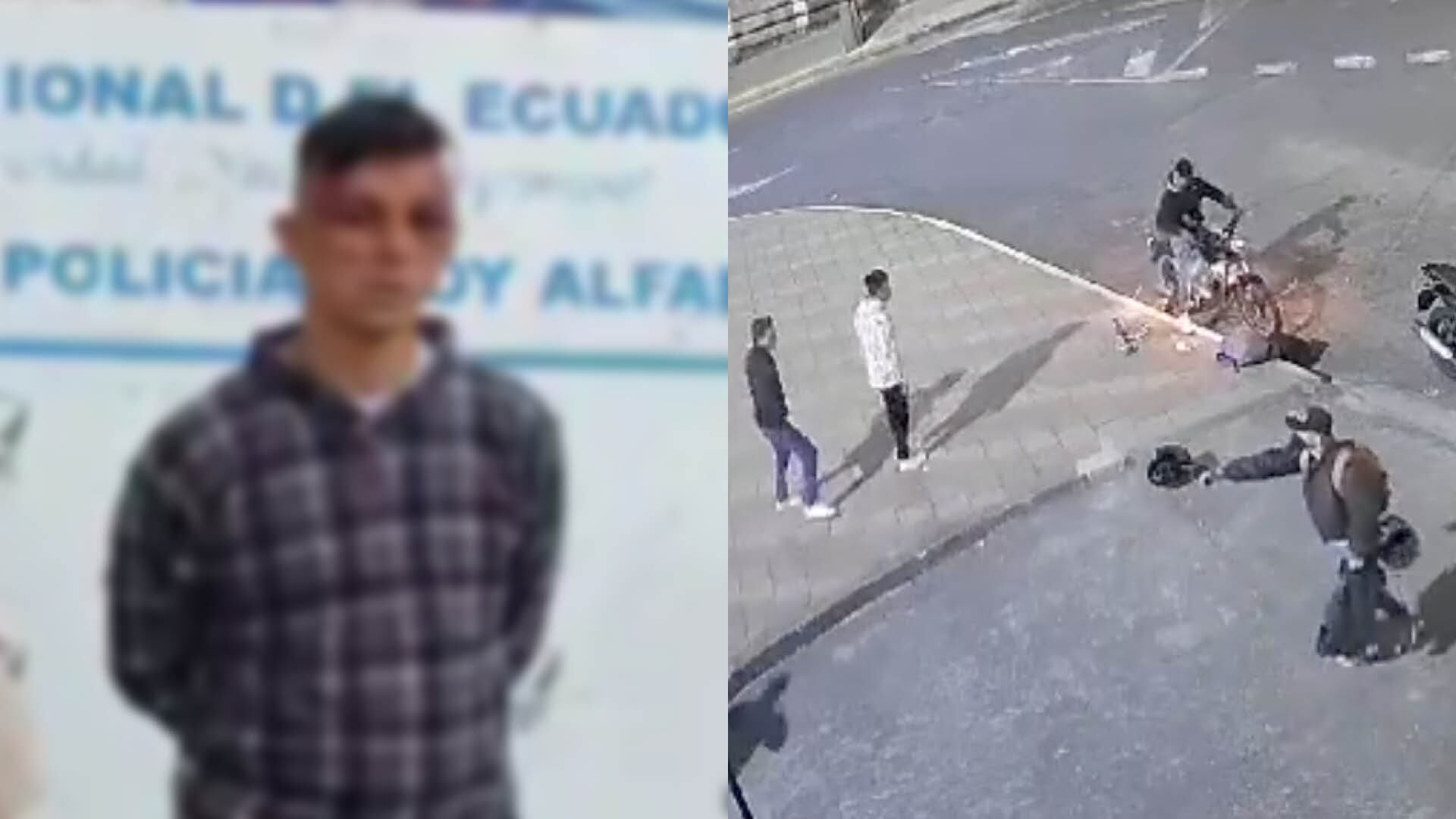 Ciudadanos lincharon a delincuente que intentó robarlos 
 con un arma de fuego en Quito