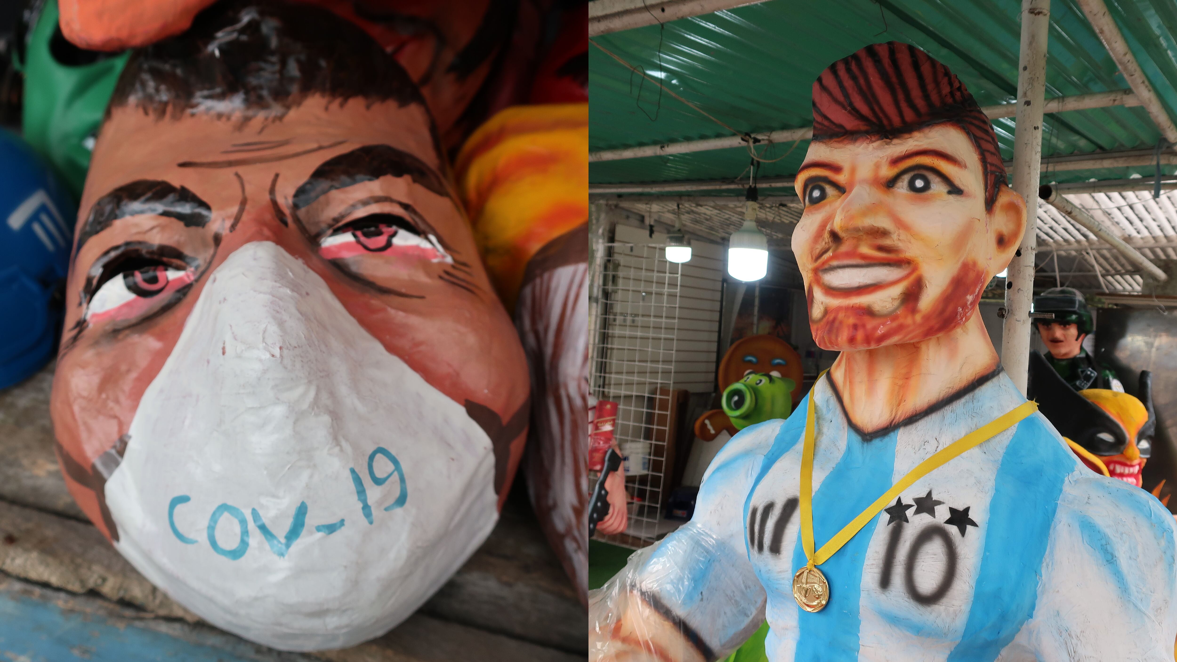 Se revela el personaje que los ecuatorianos quieren quemar este Fin de Año, pero insólitamente ese monigote no hay