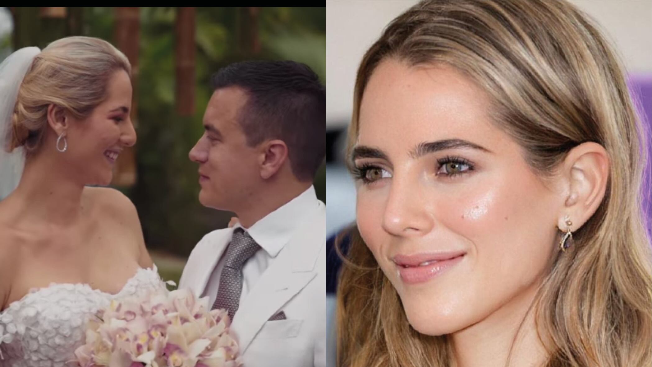 “Somos un todo y un nosotros”, Lavinia Valbonesi dedicó unas emotivas palabras a Daniel Noboa por su primer aniversario