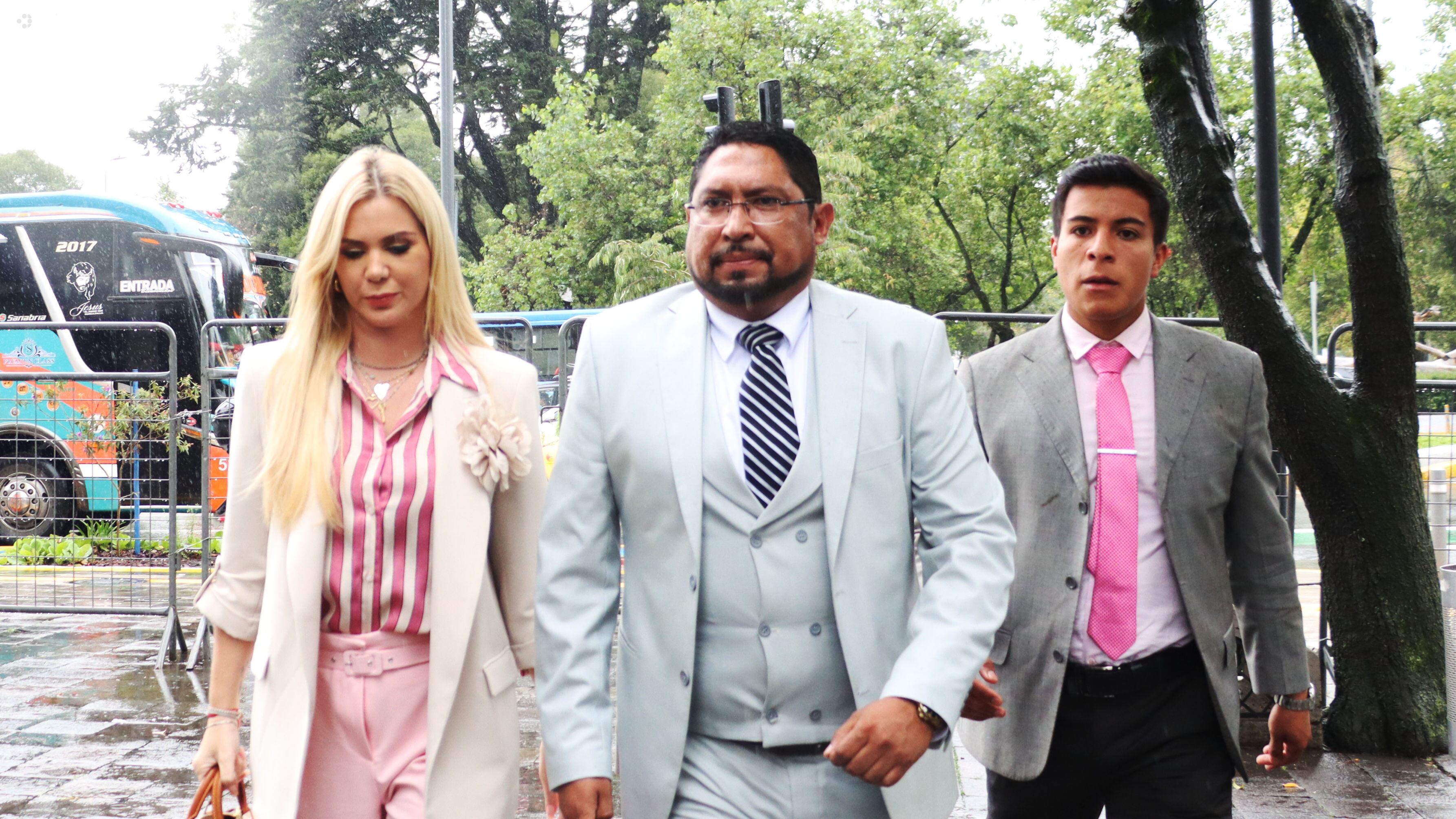 Carolina Jaume llega a la Fiscalía para rendir su versión voluntaria