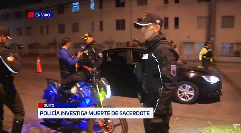 No fue robo: Policía apunta a posible venganza en el crimen del padre Maximiliano Estupiñán