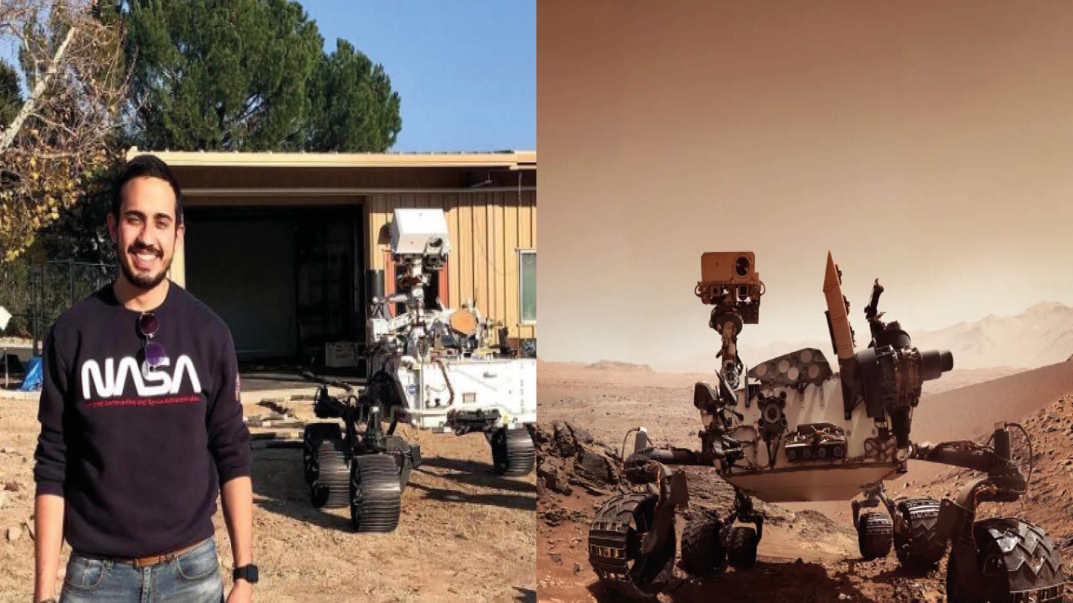 Mecánico ecuatoriano logró llevar vehículo robotizado a Marte, esta es su increíble historia
