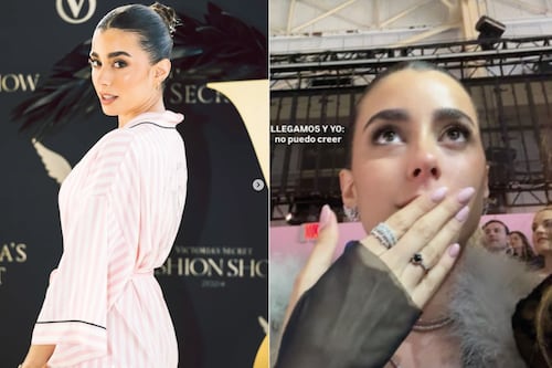 “Había llorado 3 veces”: Lo que no se vio de Luciana Guschmer en el Victoria’s Secret Fashion Show